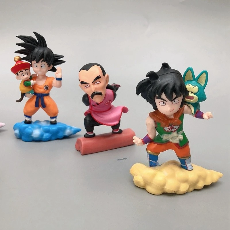 Dragon Ball Handgemaakte Blind Box Anime Cartoon Zon Wukong Schildpad Onsterfelijke Yamu Thee Kobayashi Buma Pop Decoratie