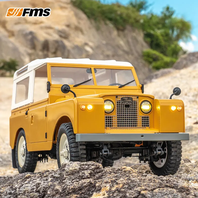 Fms 1/12 Land II New Rc Remote Control Model Rover 4wd Off-road Variable Speed Simulation Collection Of Electric Rc Car Toys