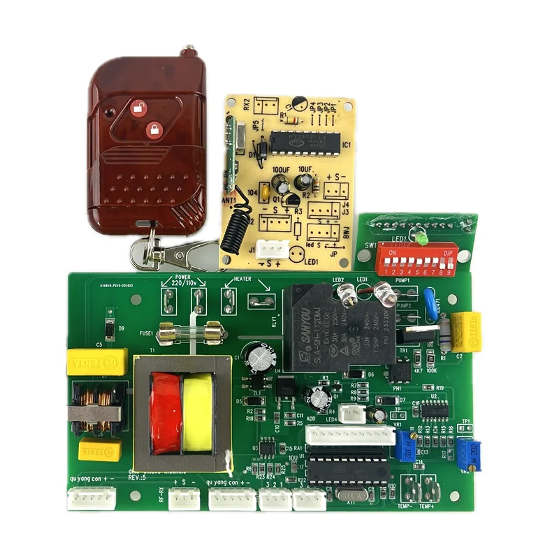 

Материнская плата машины DMX512 с термостатической функцией дымового тумана и материнской платой дистанционного управления DMX