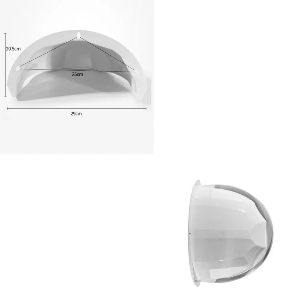 strong Outdoor Camera Protector All Weather Protective Cover ABS Rain Suitable for domes /bullets CCTV Cameras