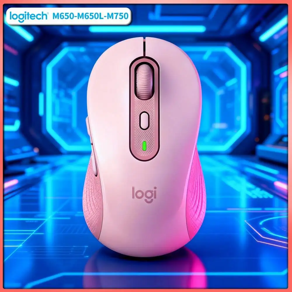 Ergonomic M750 Silent Mouse - Soft Anti-Slip Rubber Grips Bluetooth/2.4G Dual Modes 24-Month Long Battery Study Desk Pick Tool