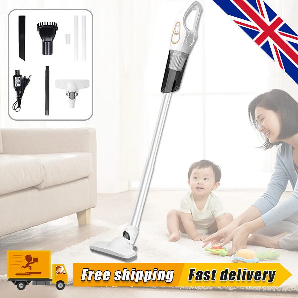 3 IN 1 Cordless Vacuum Cleaner Hoover Upright Lightweight Handheld Bagless Vac~