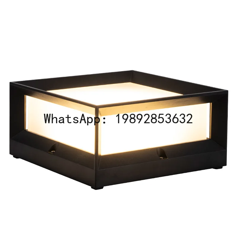 

PYJ outdoor waterproof stigma modern wind LED wall villa courtyard balcony lamp gate stigma lamp garden yard