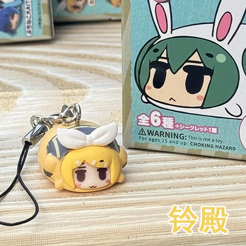 Vocaloid Hatsune Miku Len Rin PVC Mini Figur Modell Puppe Spielzeug Tasche Kleiner Anhänger Schlüsselanhänger Zubehör Geschenk