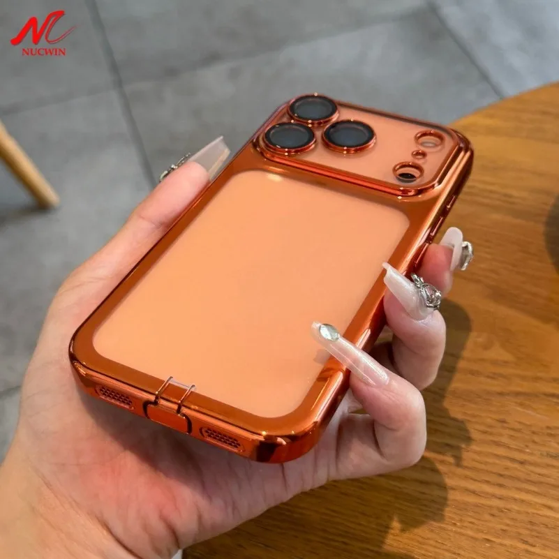 Mit Staubschutz Weiche TPU-Hülle für iPhone 17 Pro Max 17Pro iPhone 12 13 14 15 16 Pro Max Transparente Stoßfeste Neue Schutzhülle