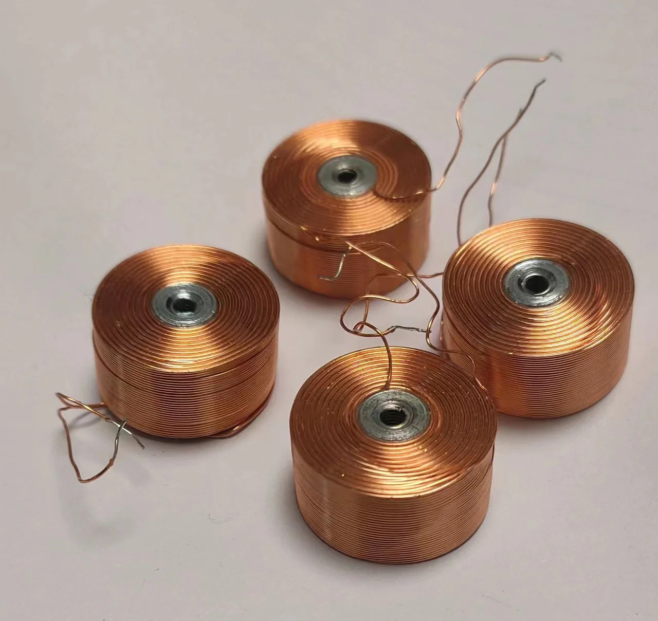 Large Magnetic Levitation Coil Inductance Coil 22 * 12mm with Iron Core Screw Hole, Pure Copper Wire for Electromagnet