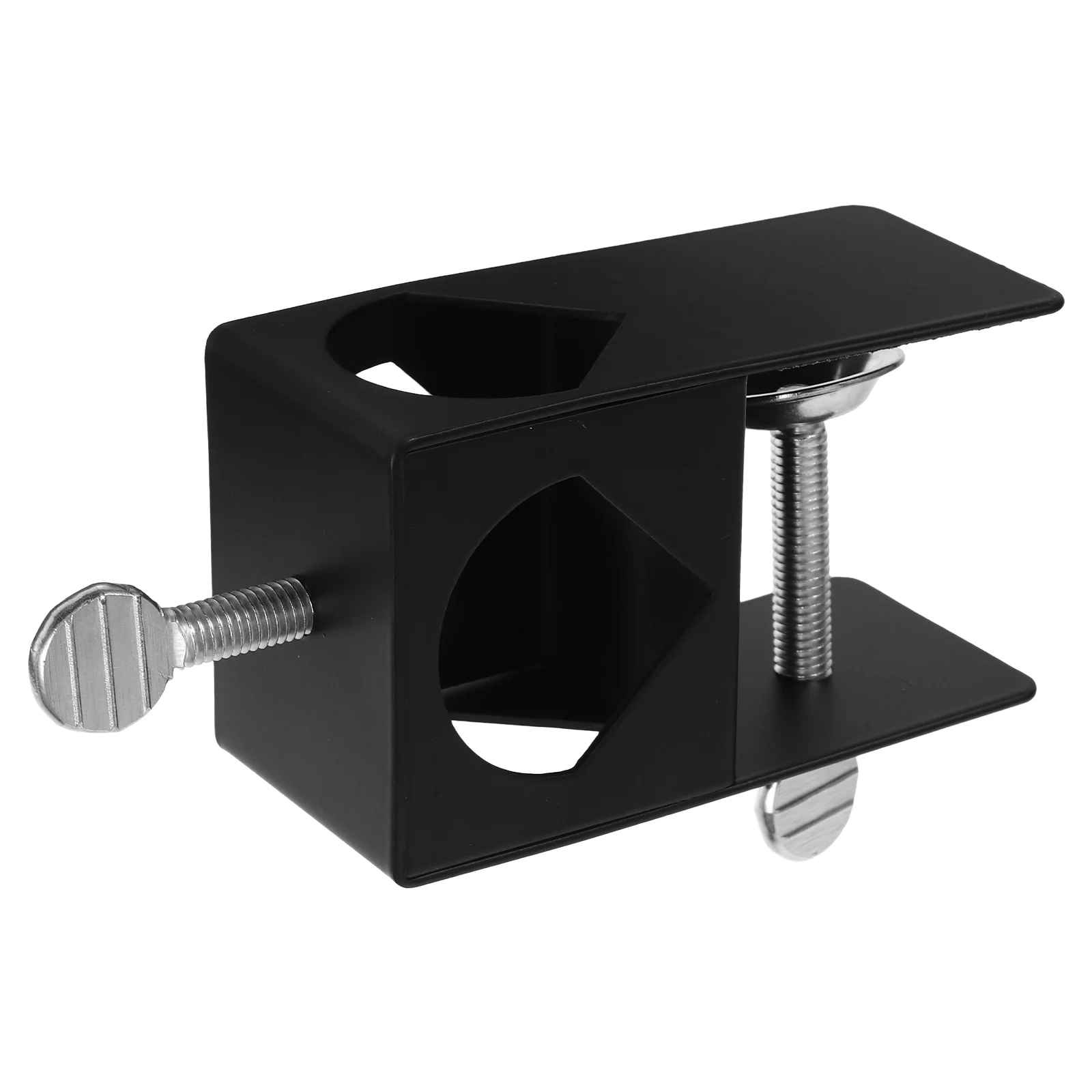 

I Shaped Metal Clamp Torch Holder Durable G Clamps C St Torch Bracket railing clamp deck torch pole porch rail clamps