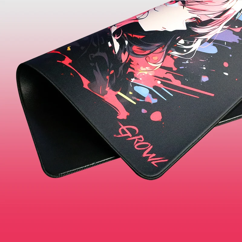 Growl  Crimson Gaming esports mouse pad enlarged and thickened, anti slip mouse pad