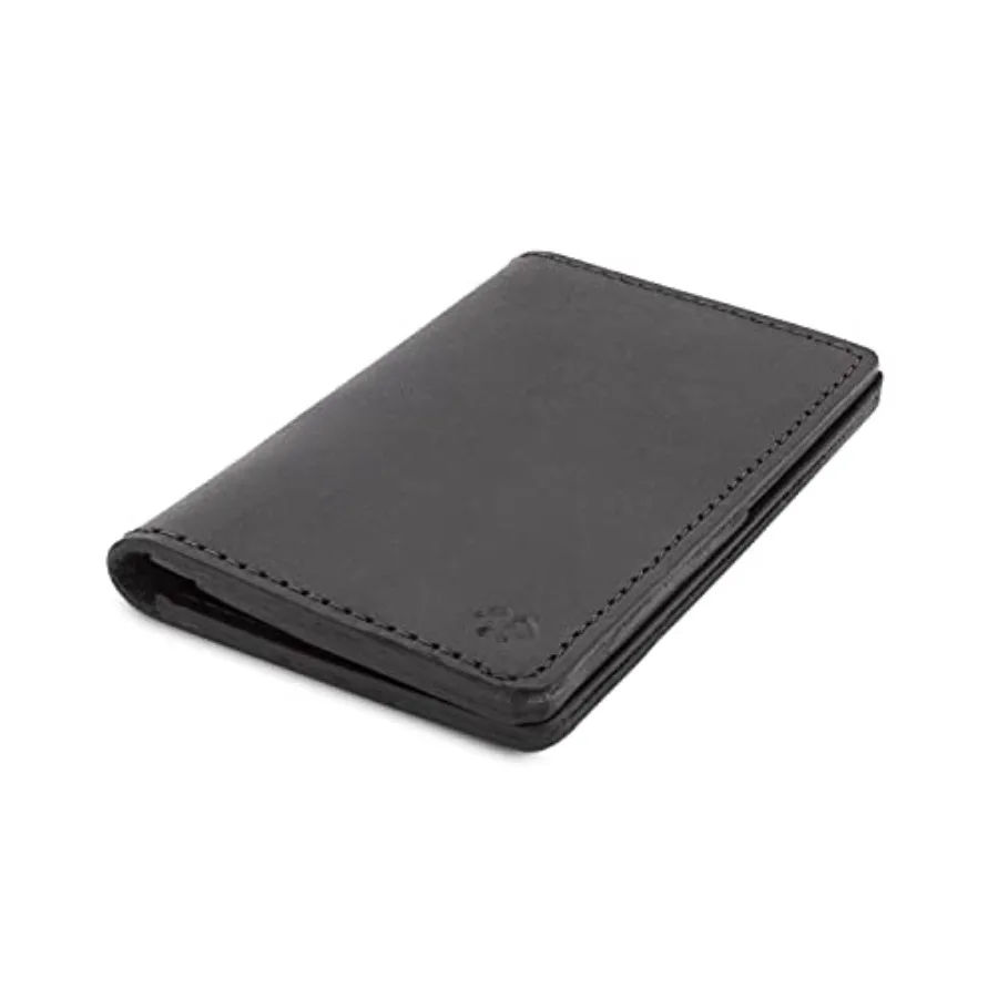 

Leather Passport Holder for Men Made in USA 3.5" x 5.5" Field Notes Cover