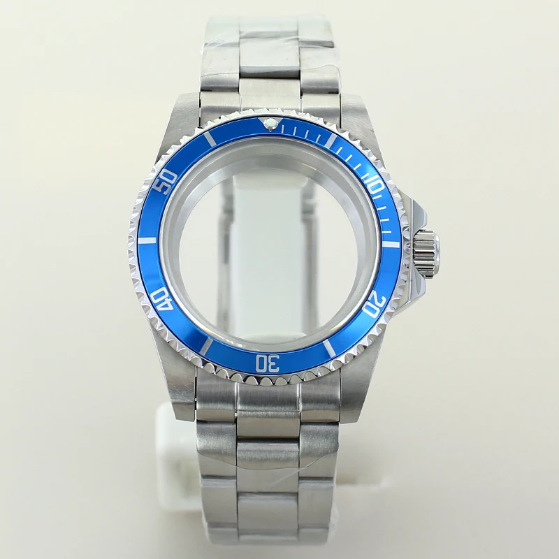 NH35 Vintage Case 38MM High-quality Watch Case Bracelet With Sapphire Crystal For Retro Submariner NH35 NH36 NH34 NH38 Movements