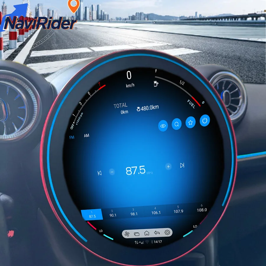 

11.8-дюймовый Android Auto для BMW Mini One Cooper R60 R54 R55 R56 Peaceman Mini Clubman 2007-2014, Bluetooth, мультимедиа, Carplay, 4G, WiFi