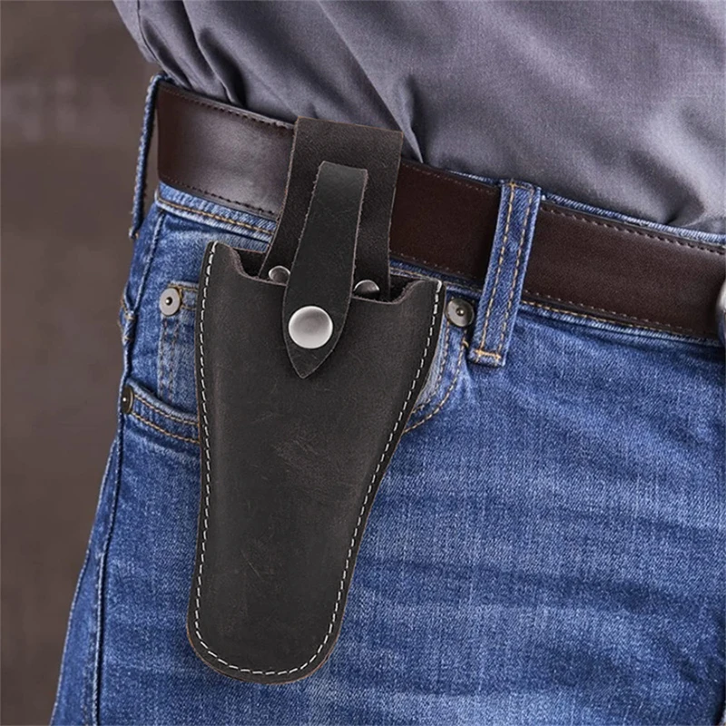 

New Portable Scissors Sheath PU Leather Storage Bag Pruning Scissor Tool Bags Pruning Gardening Pouch For Pliers Pruning Shears