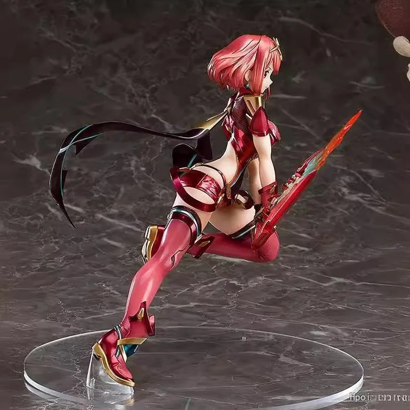 21cm Xenoblade Chronicles 2 Homura Pyra Pvc Action Figure Anime Shimoji Shino Pyra Figures Model Toys Collection Doll Gift - view 2