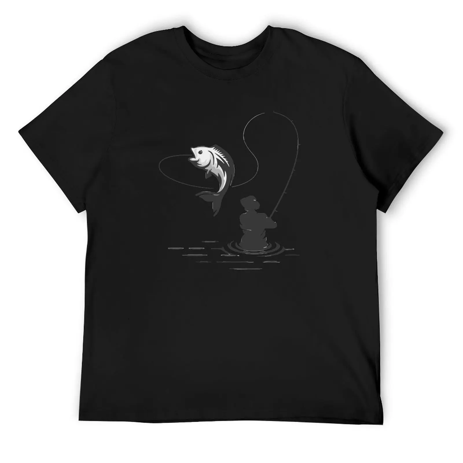 

Fisherman T-Shirt boys whites cute tops anime tshirt t shirts for men pack