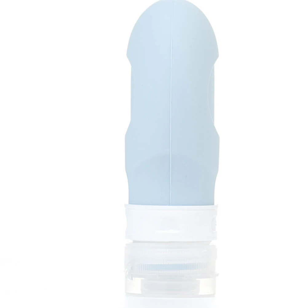 

6 pcs Travel Silicone Bottles Portable Lotion Containers Squeeze Dispenser Refillable Reusable for Shampoo Home Bathroom Hotel