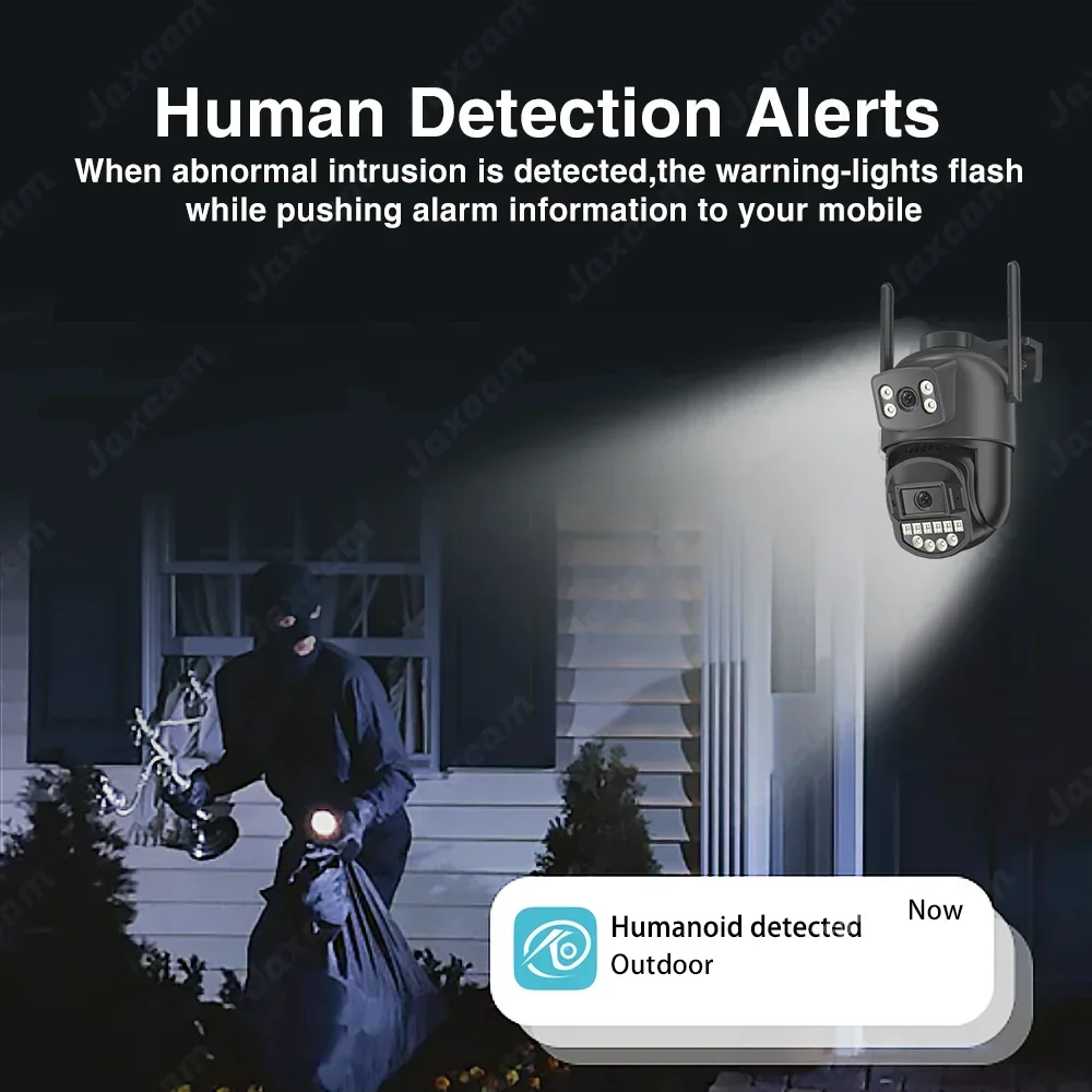 O-Kam 10MP WiFi PTZ IP Camera Video Outdoor Indoor Home Monitor Two Way Audio Security Protection Camera Waterproof CCTV Camera