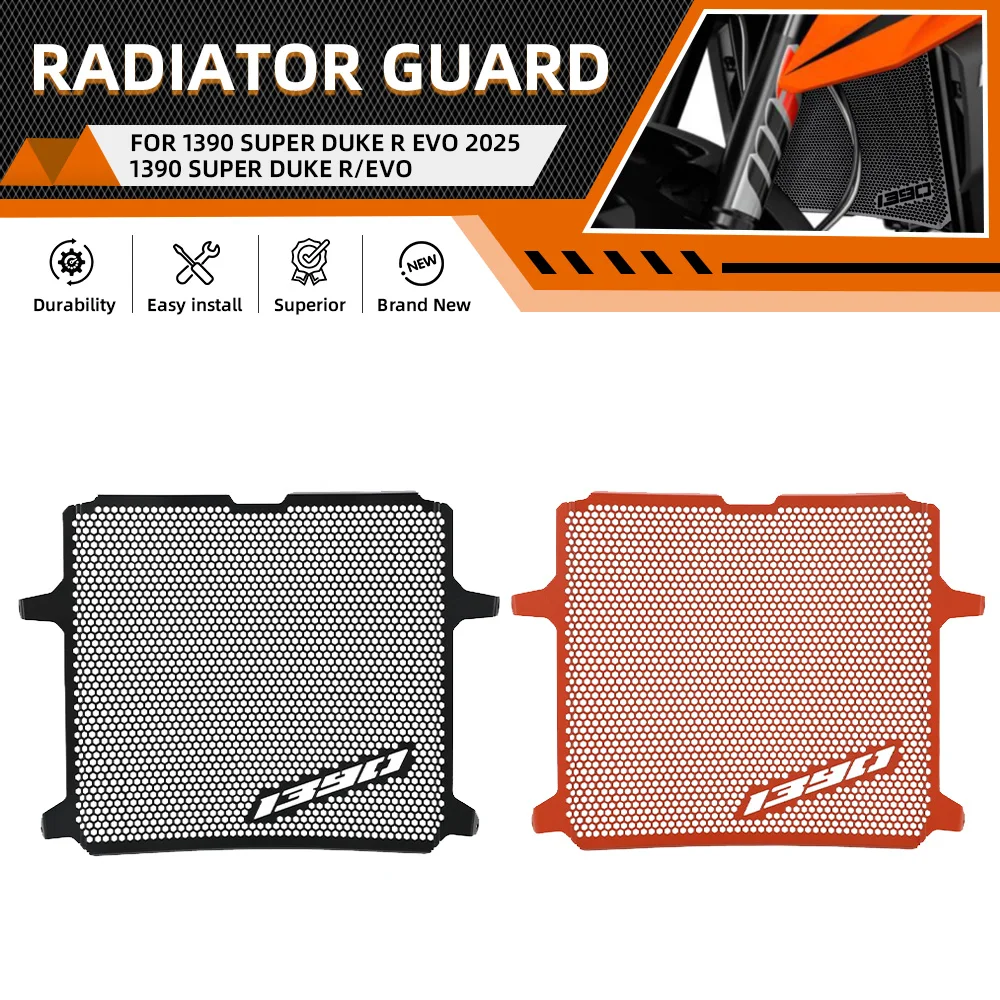 

2024 New Motorcycle Radiator Protection Grille Guard Protector Cover For 1390 Super Duke R Evo 2025 1390 Super Duke R/Evo