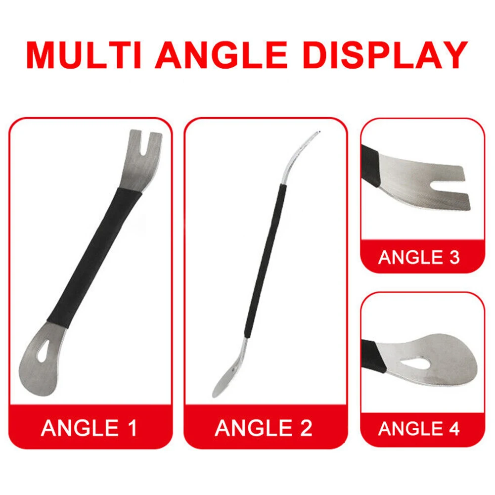Car Interior Components Removal Tool Auto Trim Puller Pry Bar Dual Ends Pry Tool For Instrument Panel Dismantling Navigation
