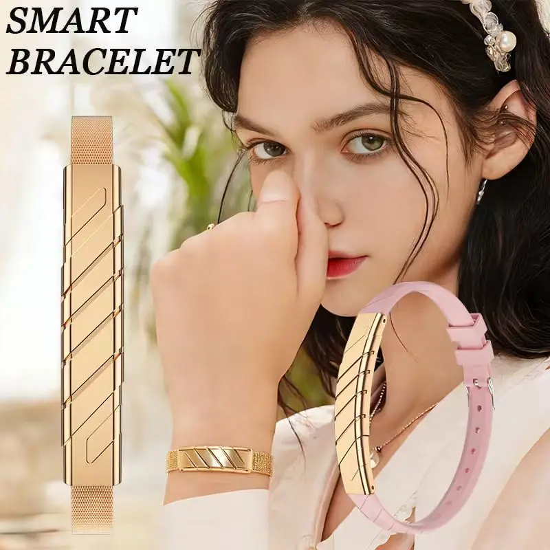 2026 New FashionableSmartBracelet,Designed forFitnessEnthusiastswithFitnessTrackers, PerfectGiftforMen'sandWomen'sValentine'sDay