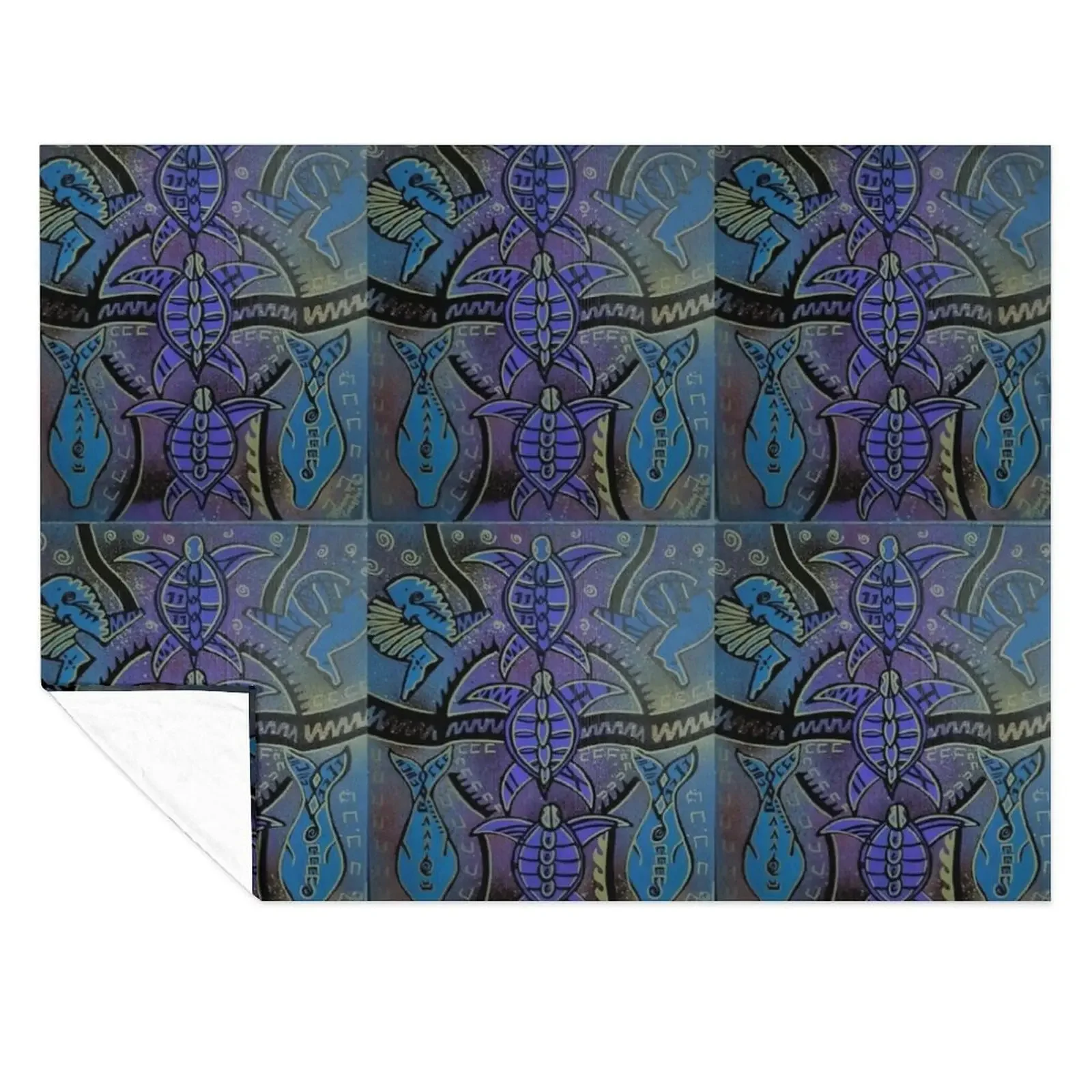 

Connections Throw Blanket Single Cute anime for sofa Blankets