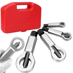 Heavy Duty Metal Nut Splitter Set Bolt Buster Cracker Breaker Tool Broken Damaged Corroded Screw Nut Removal Splitting Extractor
