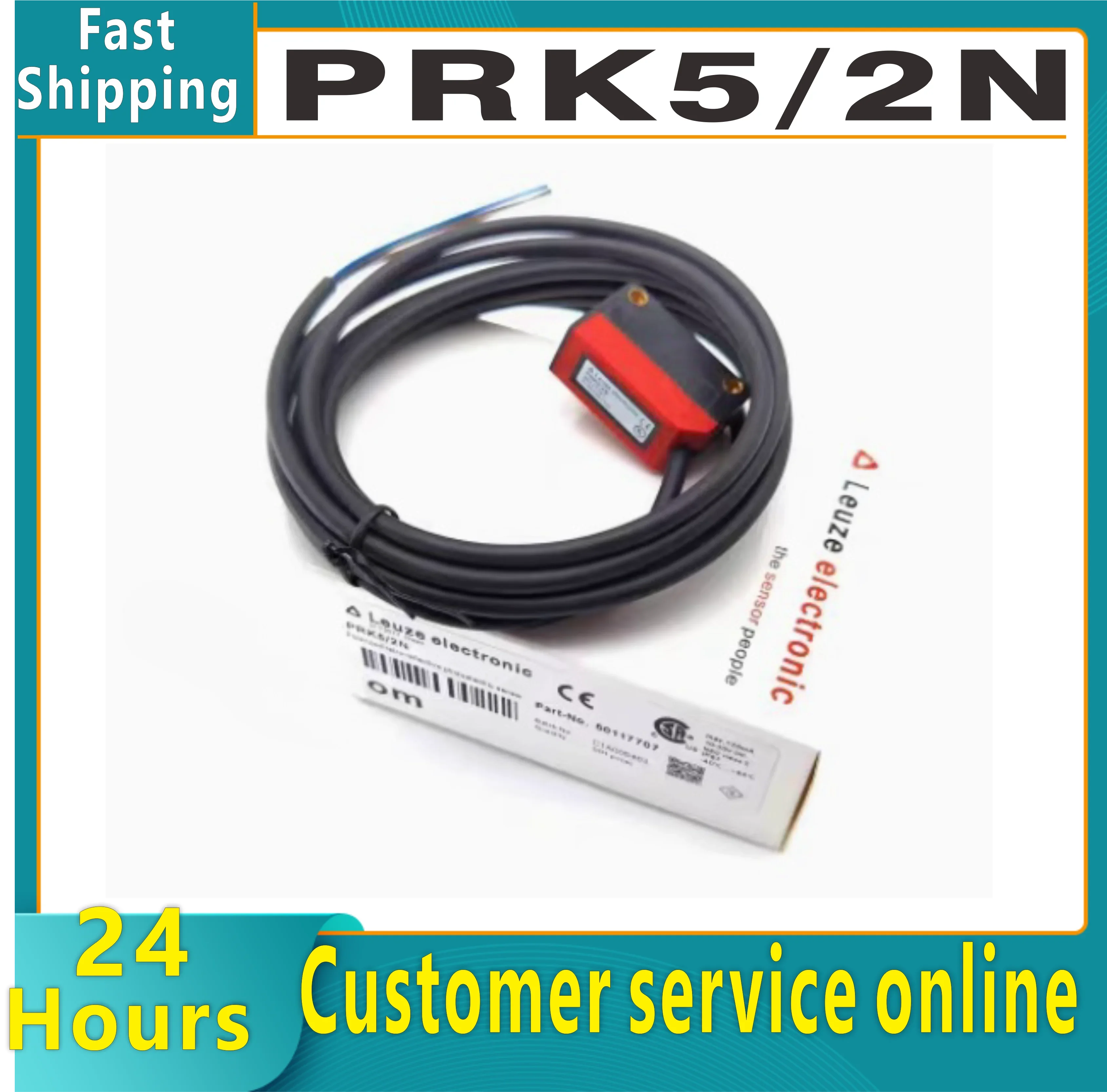 brand new original PRK5/2N 50117707 LEUZE photoelectric switch sensor