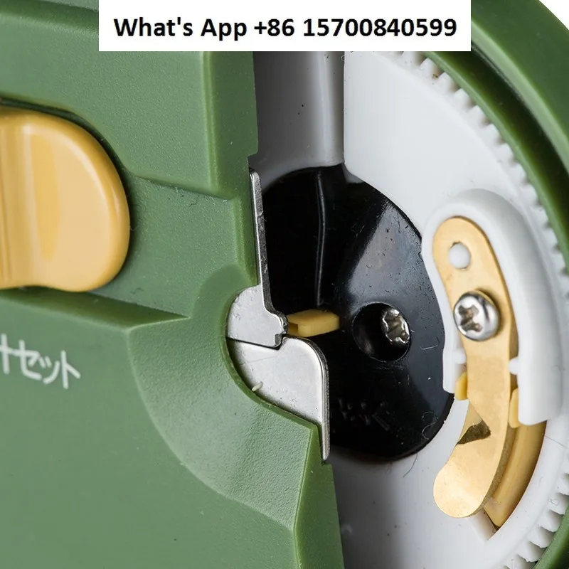 يمكن تخفيف جهاز ربط الخطاف الكهربائي YH-720 بواسطة الأسلاك الخارجية/الأسلاك الداخلية