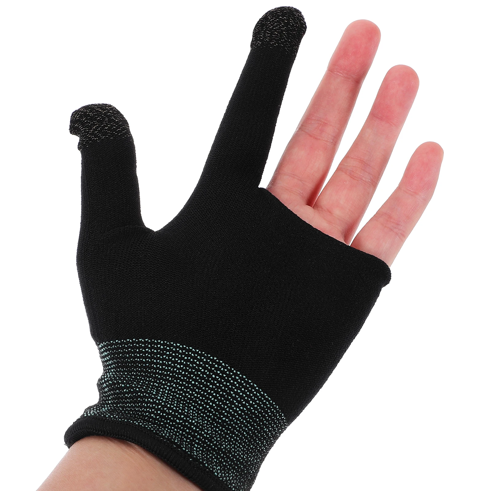 

1 Pair Gaming Gloves For Mobile Games Anti-Sweat Breathable Finger Sleeves Lightweight Non-Slip Game Accessories For Gamer Hand