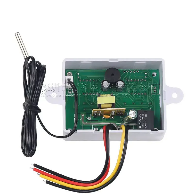 

20pcs W1010 High-precision Temperature Controller Digital Display Temperature Control Switch Micro Temperature
