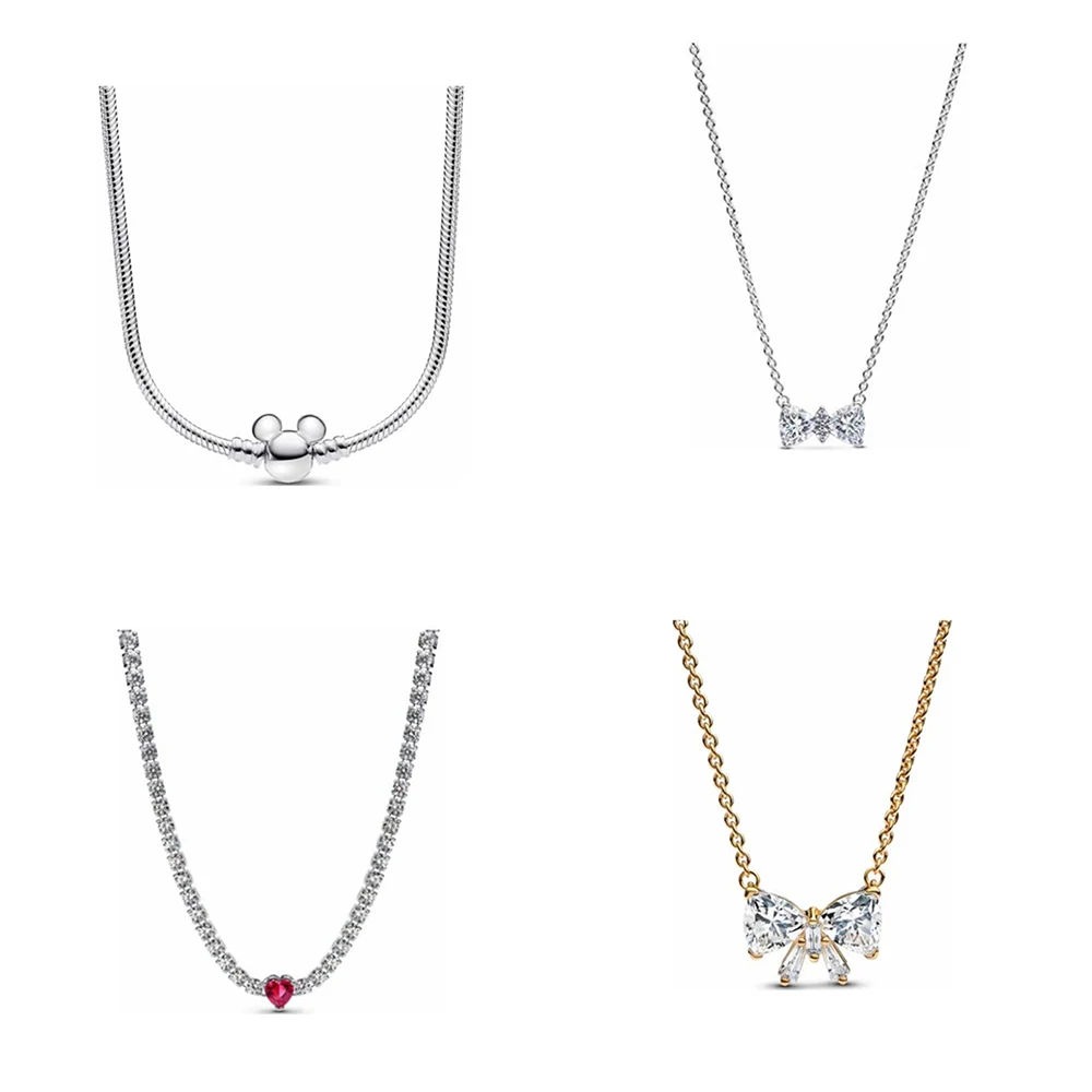 

Новое популярное колье-подвеска в виде змеиной кости, колье-цепочка в форме сердца, романтический подарок