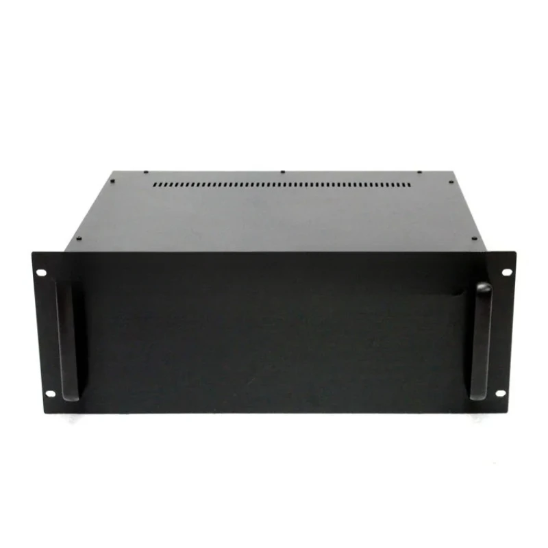 Chassis power communication server chassis 425*170*350 mm black 19 inch 4U project DIY chassis data switch box