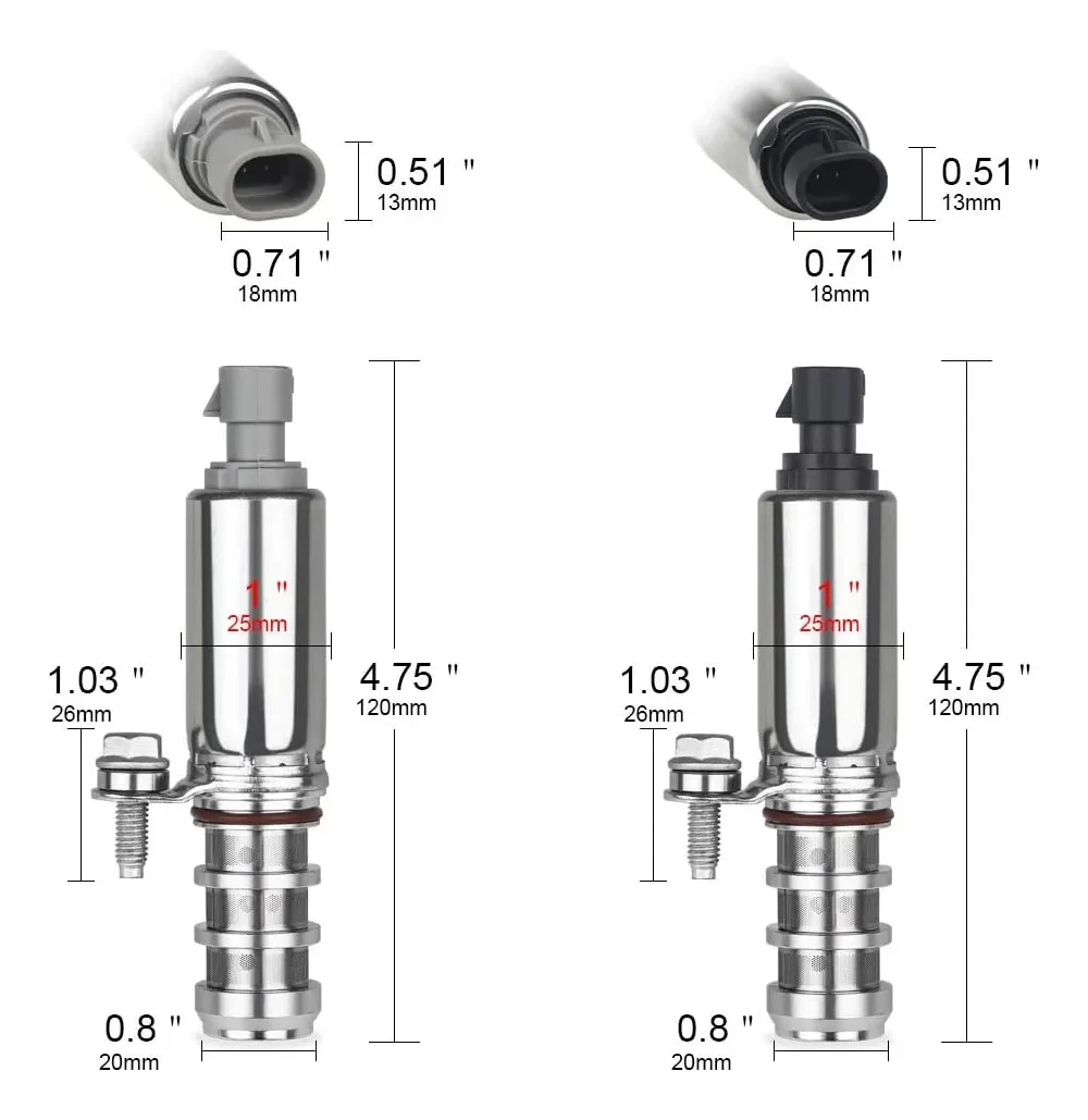 

1Set 12655420 12655421 Oil- Control Timing Valve Solenoid VVT For Chevrolet Captiva 2.4
