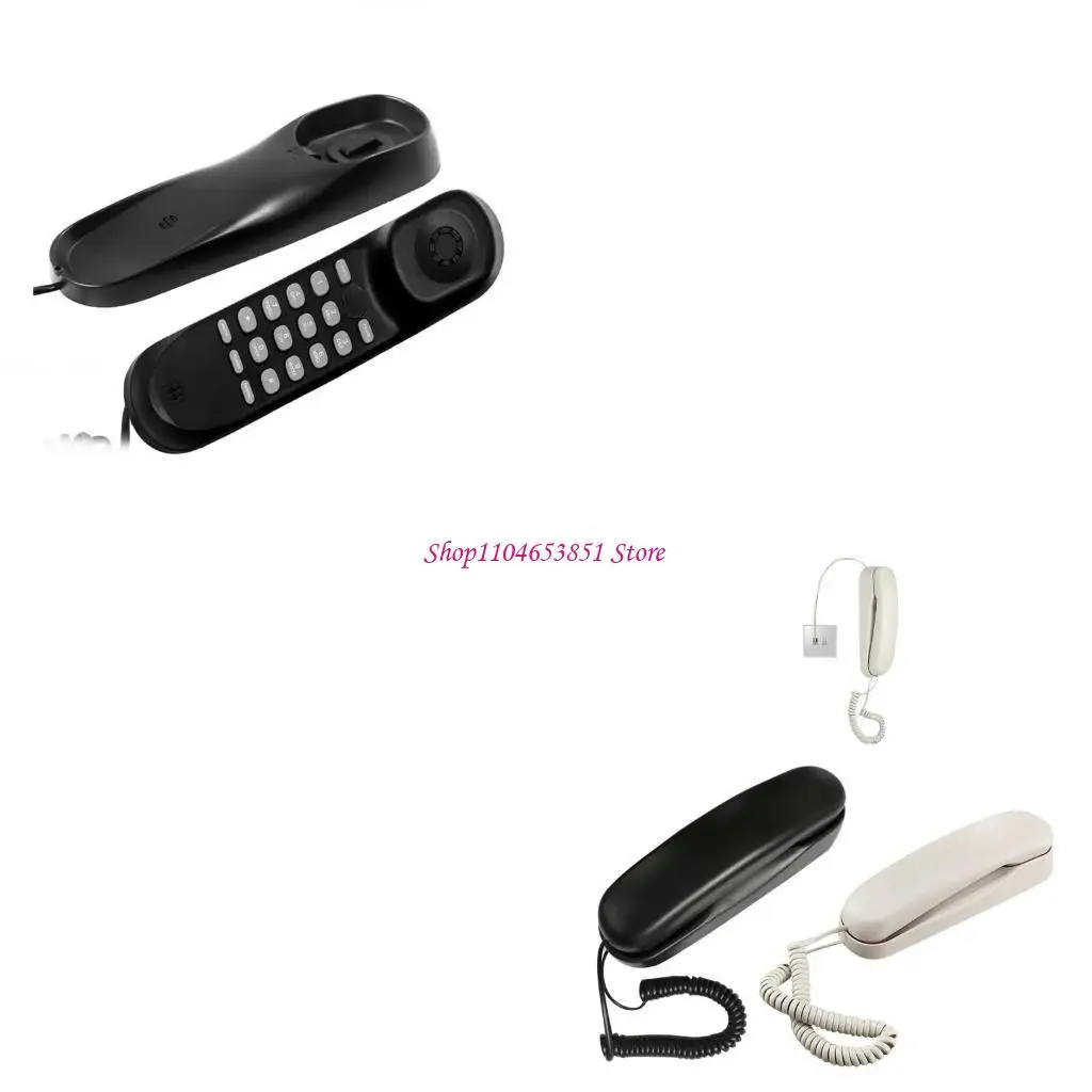 Hotel Room Bathroom Wall mounted Phone Compact and Waterproof, Easy to use with Clear Sound Quality