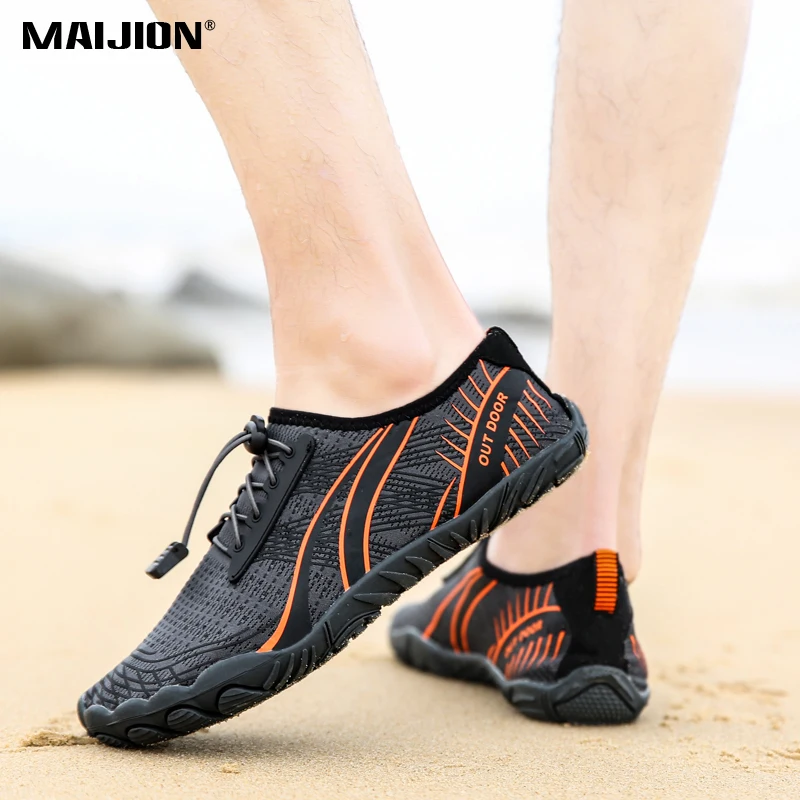 Quick Dry Man Beach Aqua Shoes Breathable Women Barefoot Water Shoes Unisex Wading Sneaker for Swimming Outdoor Surfing Fishing