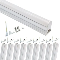 10pcs/lot 3FT 90CM 20W High Power T5 Integrated Led Tube Indoor Lighting Fixtures T5 Led Tube Light For Home warehouse factory