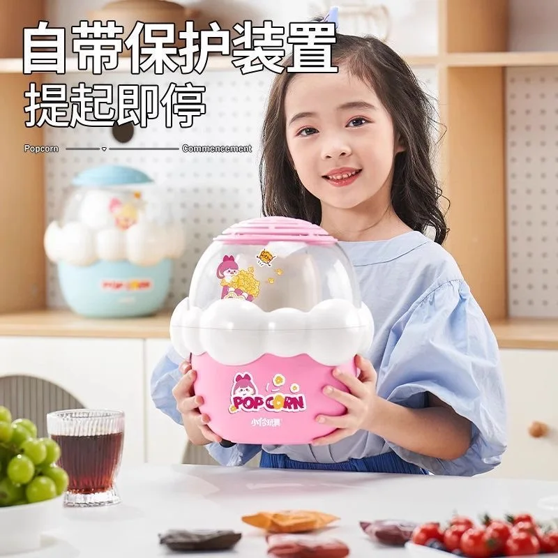 Automatic DIY Popcorn Maker Toy - Kids Pretend Play Kitchen Toy, Creative Birthday Gift for Boys & Girlskids toys