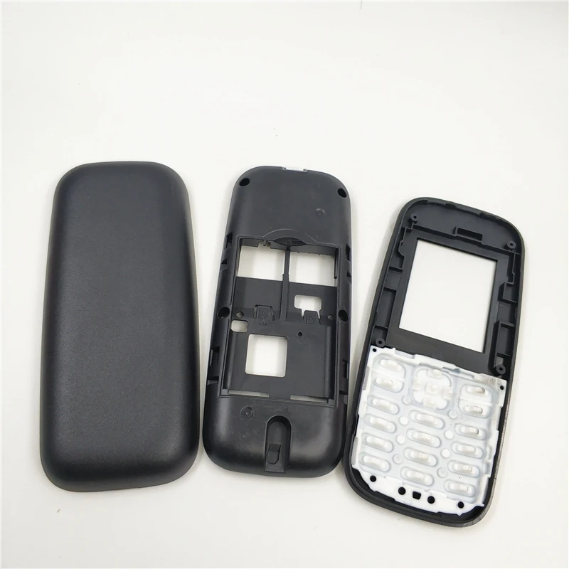 For Nokia 105 2017 TA-1010 Full Phone Housing Cover Case + Middle Bezel + English Keypad