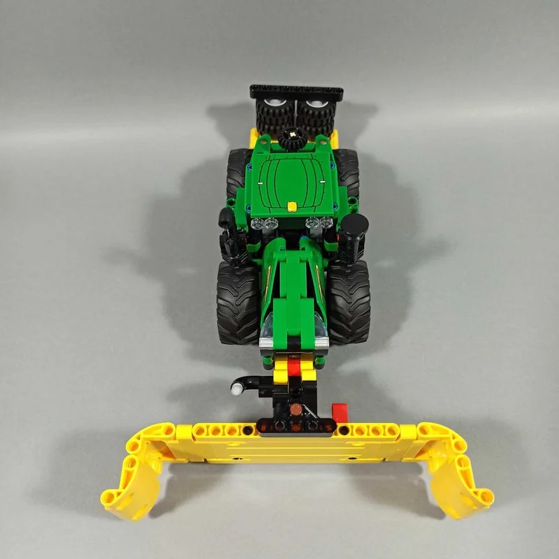 383PCS 42136 Silage Blade MOC Agricultural Machinery Accessory Model Education Building Blocks Gift