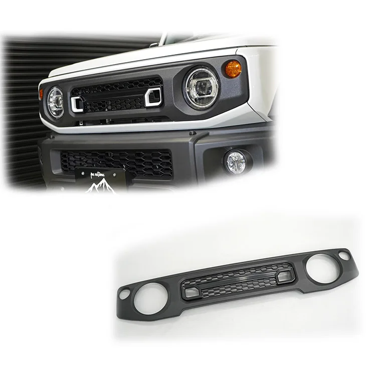 New Style 4x4 Offroad Accessories Front Bumper Grill Body Kit for Suzuki Jimny JB64 JB74 2019 2020 2021