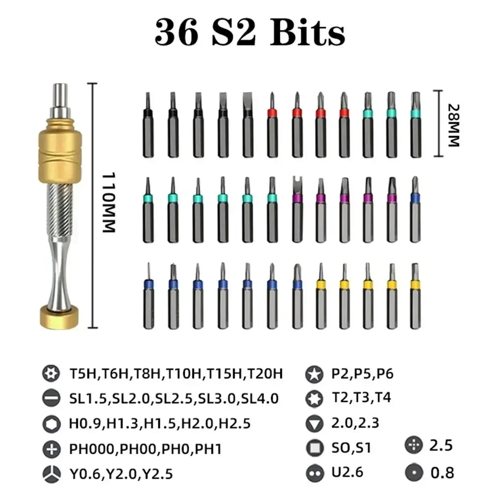 

Driver Torx For Iphone Screwdriver Hand Tools Phillips Set Small Bits Watch Screw Repair Magnetic Precision Screwdrivers Kit Hex