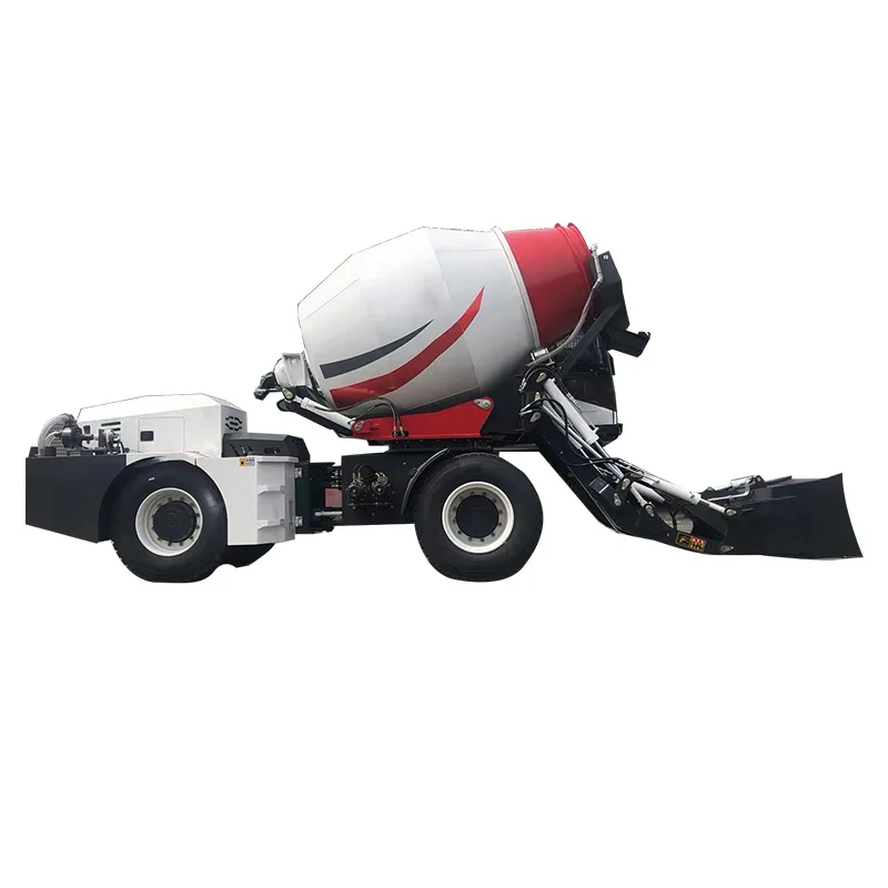 Pre-Mixed Cement Self-Loading Mixer Truck Popular Installation In China High Efficiency Concrete Mixer Truck