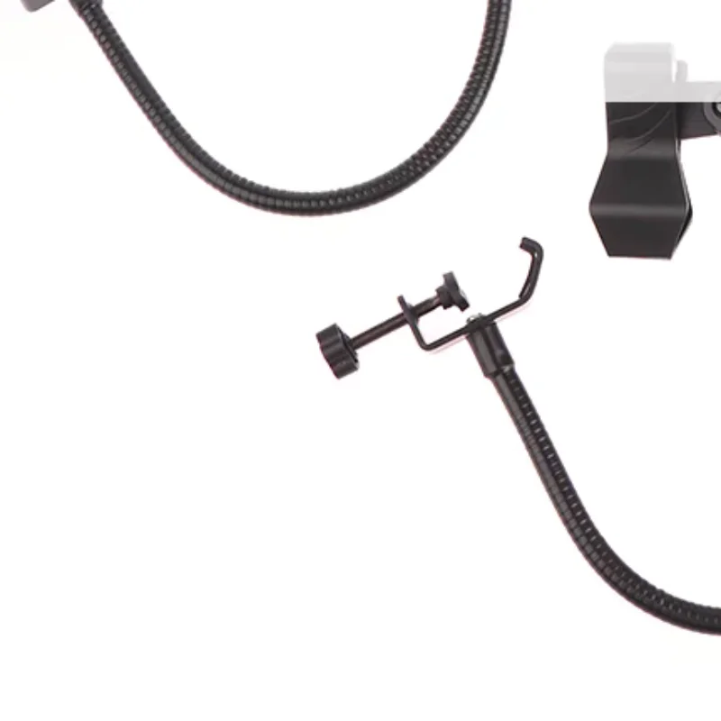 Flexible Microphone Gooseneck  phone Stand with Desk Clamp for Radio Broadcasting Studio Live Broadcast Equipment Stations