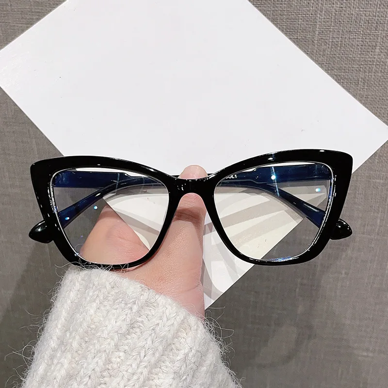 Anti Blue Light Glasses Women Cat Eye Computer Eyeglasses Fashion Trend Glasses Frame Blue Light Blocking Daily Decoration 2026