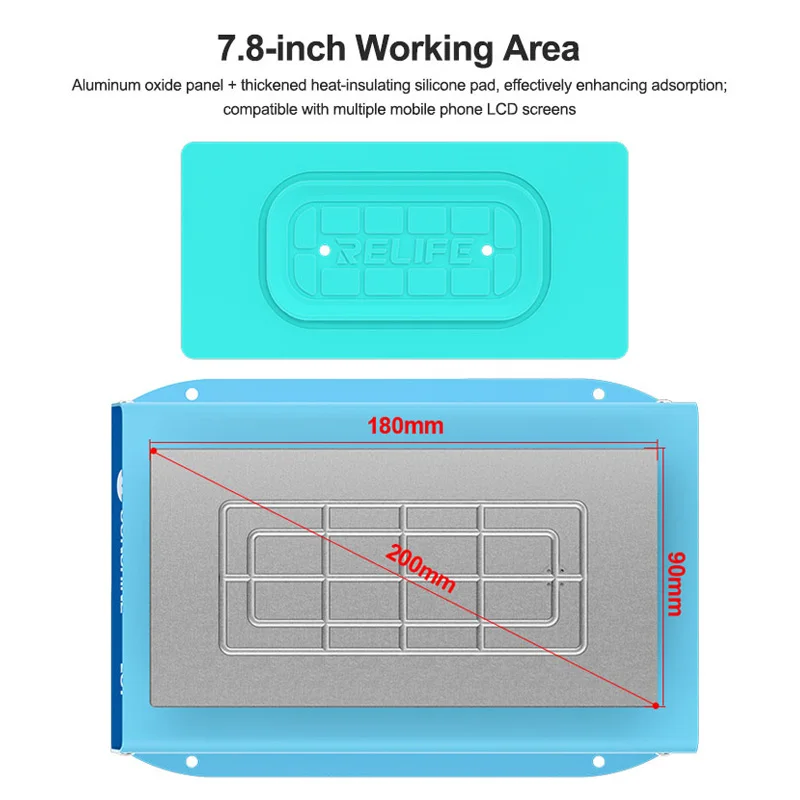 Imagem -04 - Sunshine-screen Separator For Mobile Phone Repair Glue Remoção Machine Rl059 Plus Rl-063 Aquecimento a Temperatura Constante