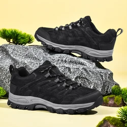 Men's Outdoor Shoes Breathable Wading Shoes Non-slip Soft Sole Hiking Shoes Men Sneakers Casual Shoes Mesh Shoes Trekking Shoes Climbing Tide Shoes