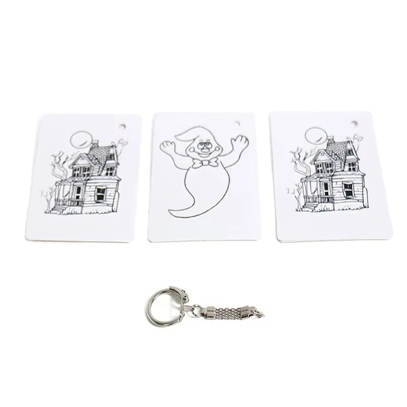 Ghost Escape Card Ghost Vanish Penetration Card Mysterious Card Transformation Magic Trick Poker Set close up magic prop