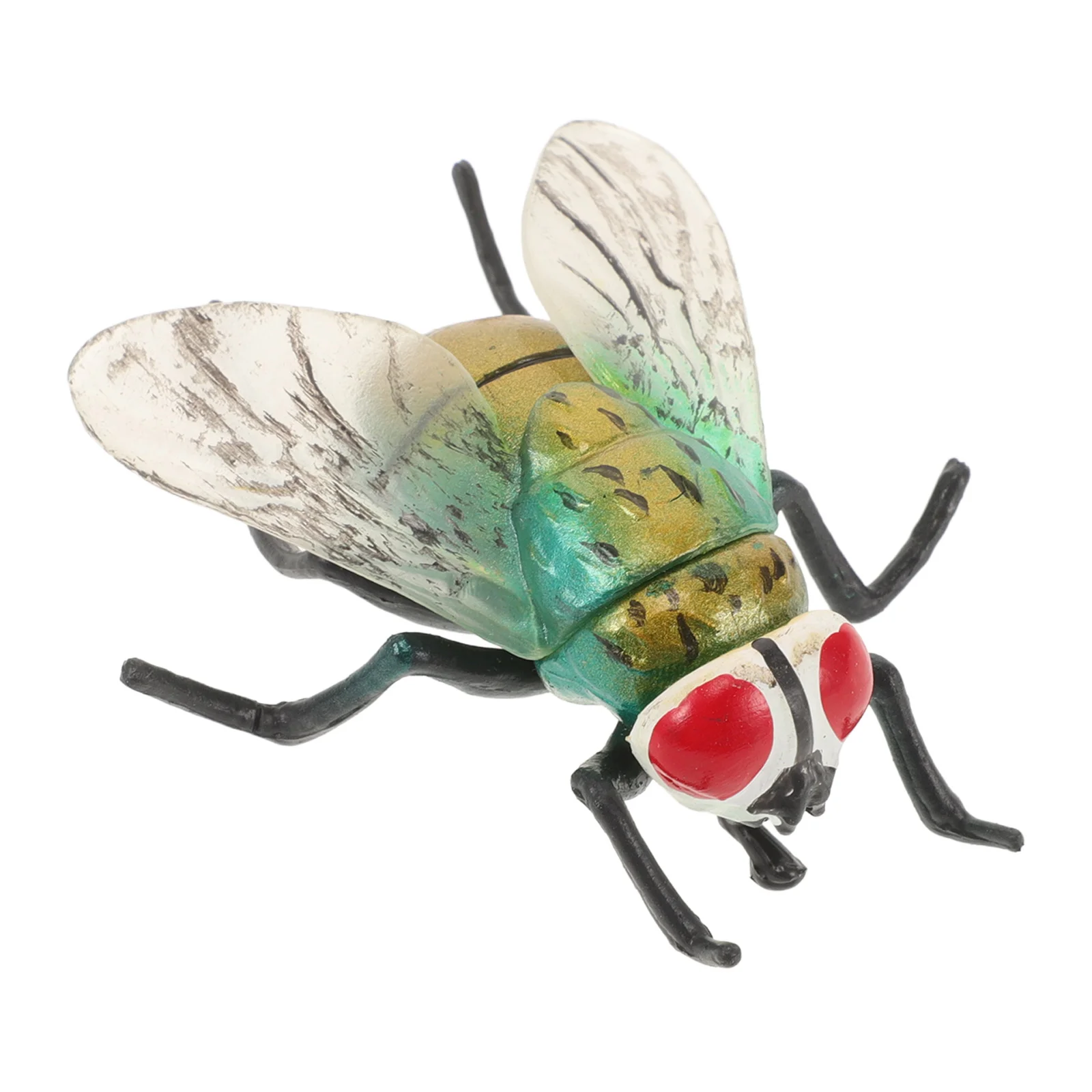Simulation Fly Toy Prop Plastic Flies Flying Toys Solid Fake Realistic Prank Plaything Child