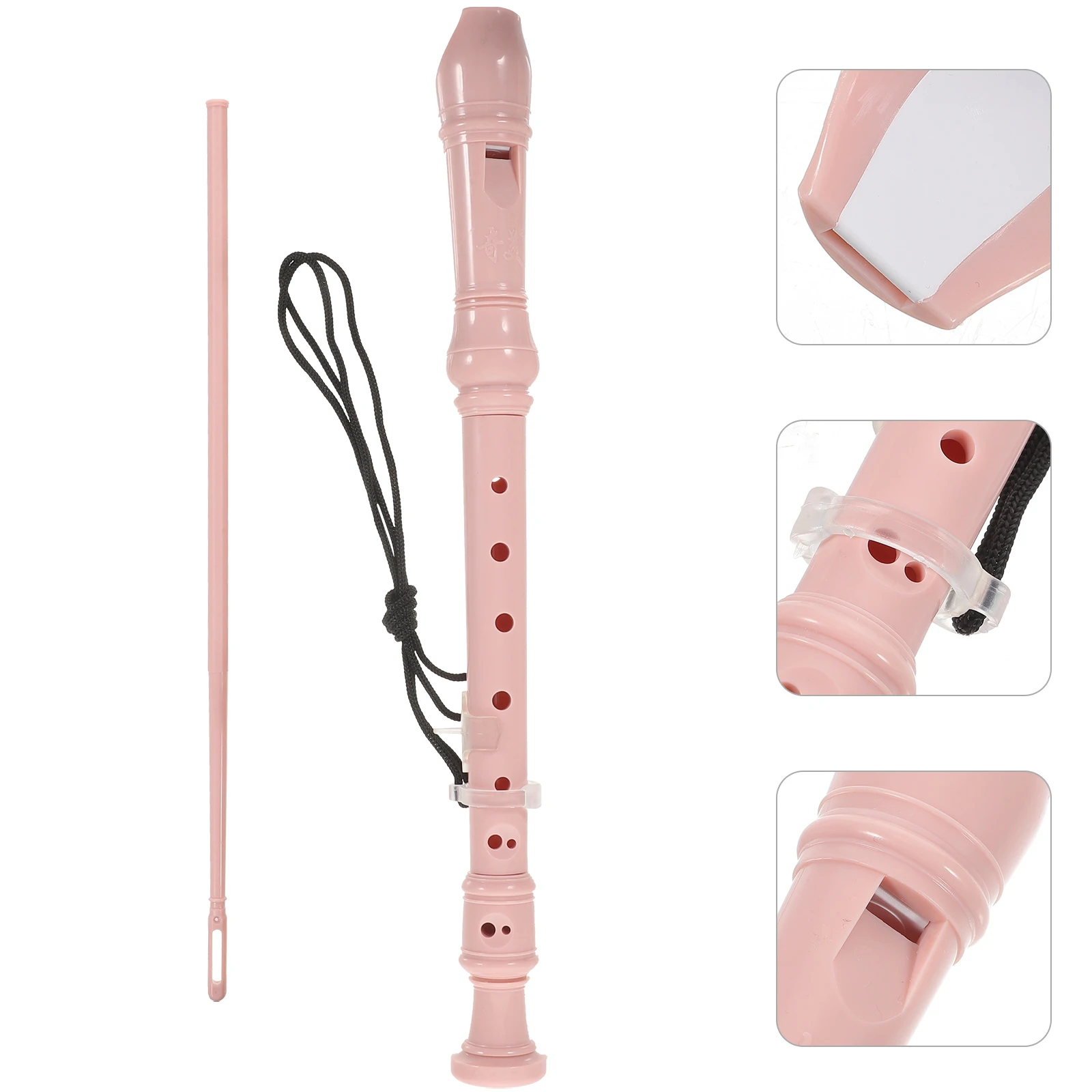 

Plastic 8-hole Clarinet Professional Musical Instrument Kids Beginner Practice Wind Toy ABS Safe Smooth Low Noise Melodious
