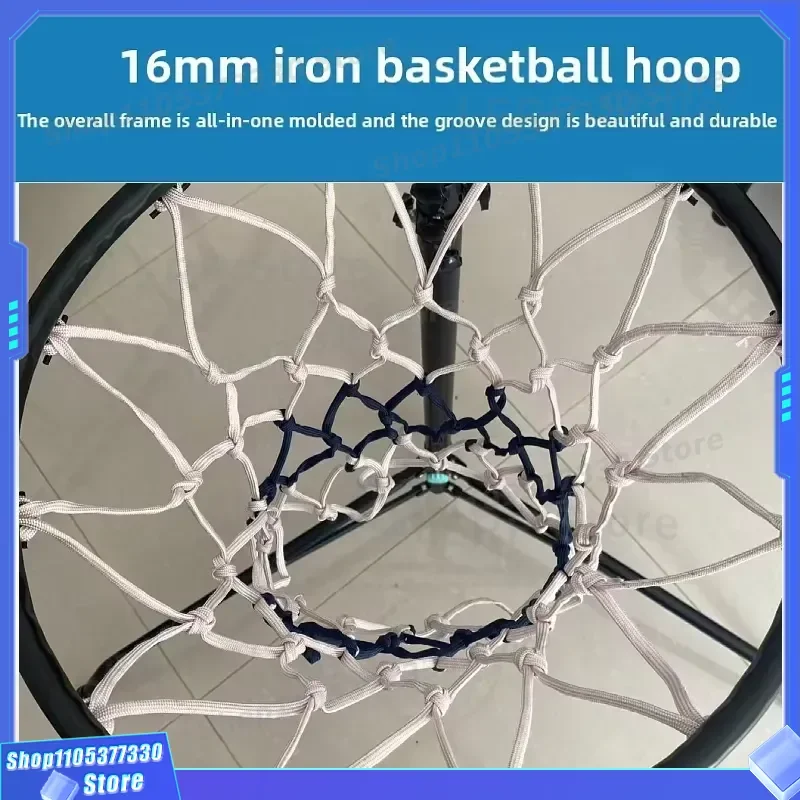 Portable Basketball Hoop Adjustable Height Indoor Outdoor Sports Equipment for Kids Children Play Court Yard Training Stand