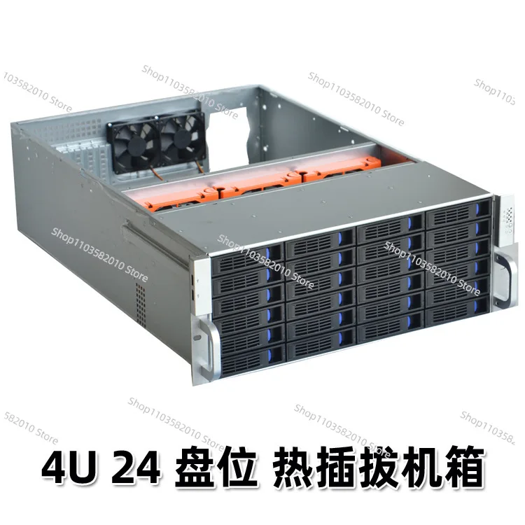 4U Server Chassis 4U24 Disk Hot Swap Chassis Industrial Control NVR Storage Chassis NAS Support SAS/SATA